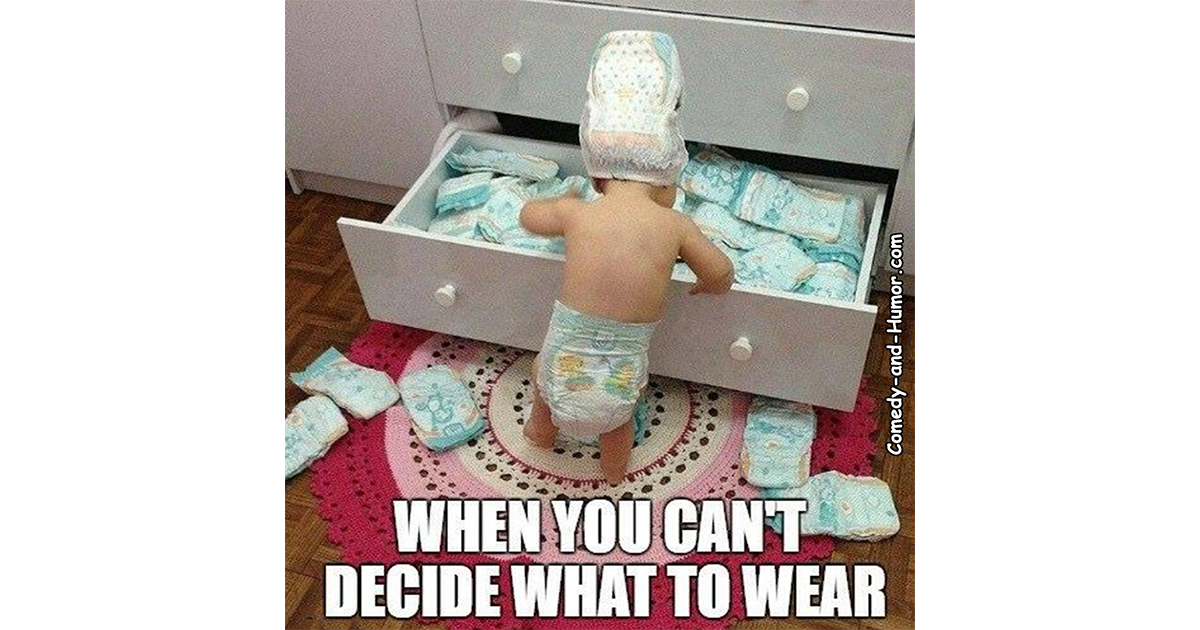 drawer full of diapers