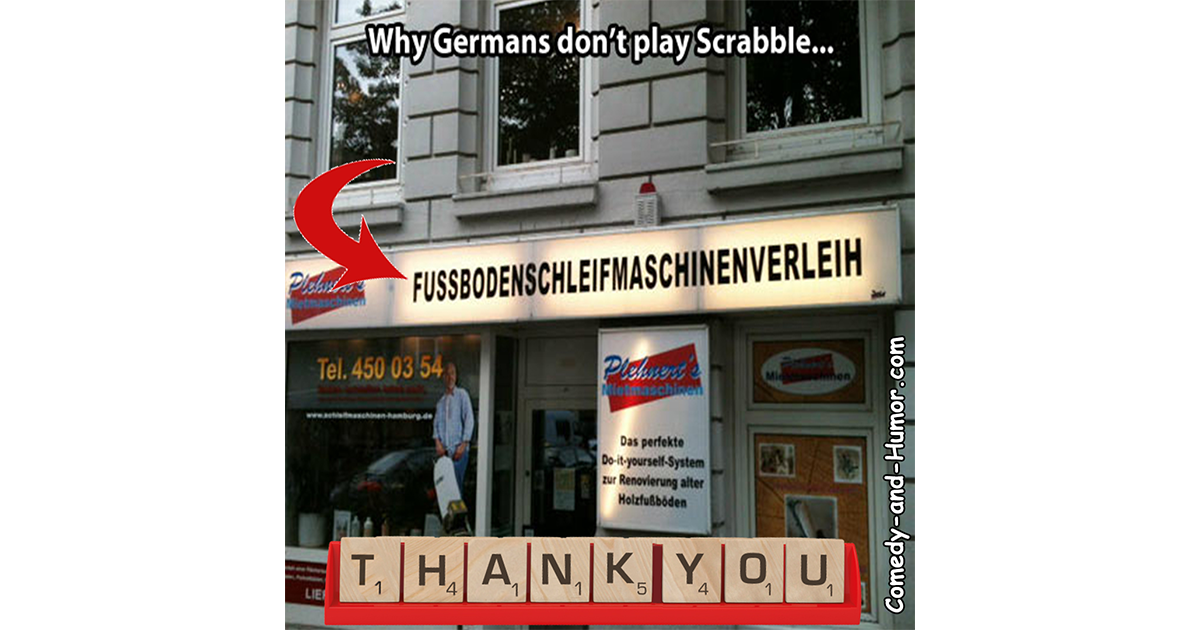 a German sign with a long word on it