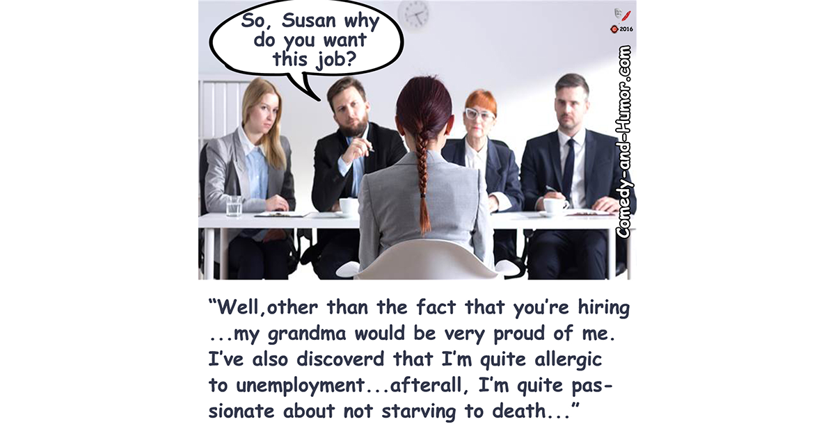 a job interview