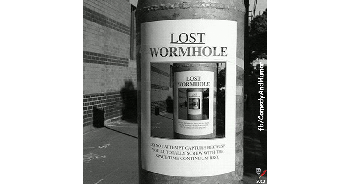 poster of lost wormhole