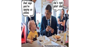 President Obama and child