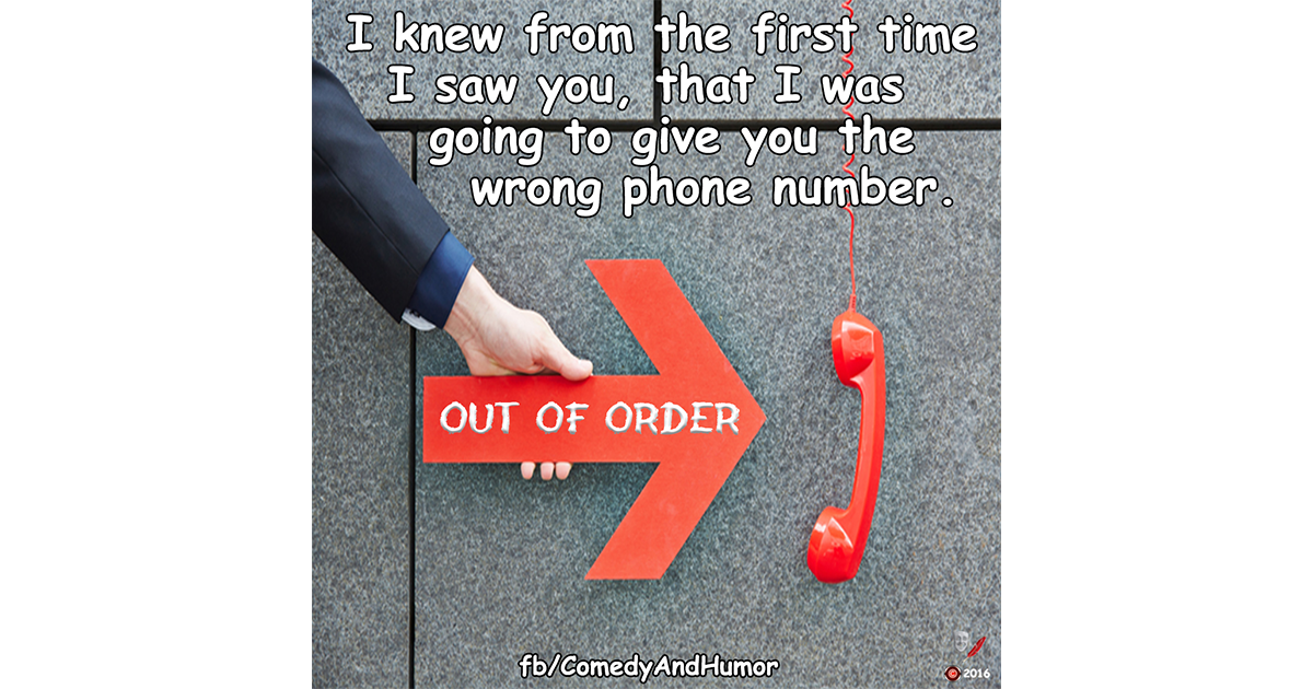 out of order phone