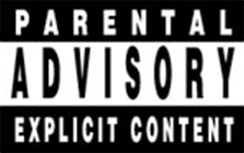 Parental Advisory warning