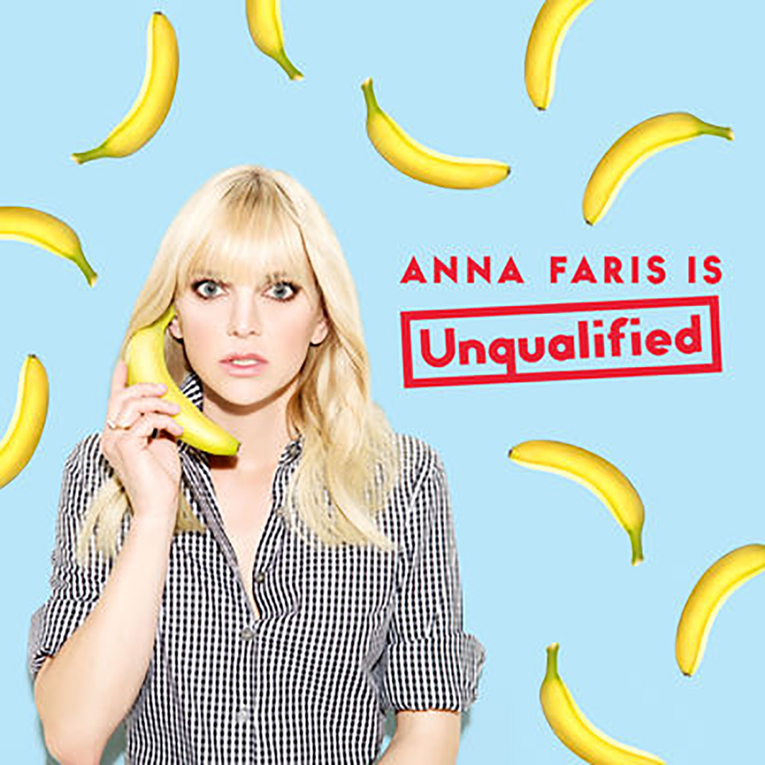 Anna Faris is Unqualified logo